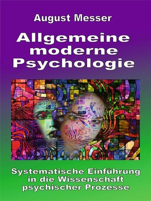 cover image of Allgemeine moderne Psychologie